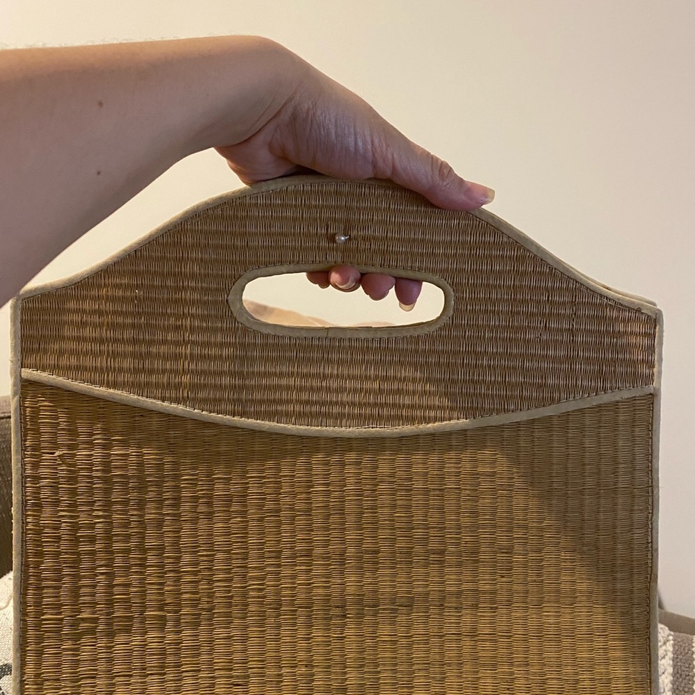 Women Woven Handbag Clutch